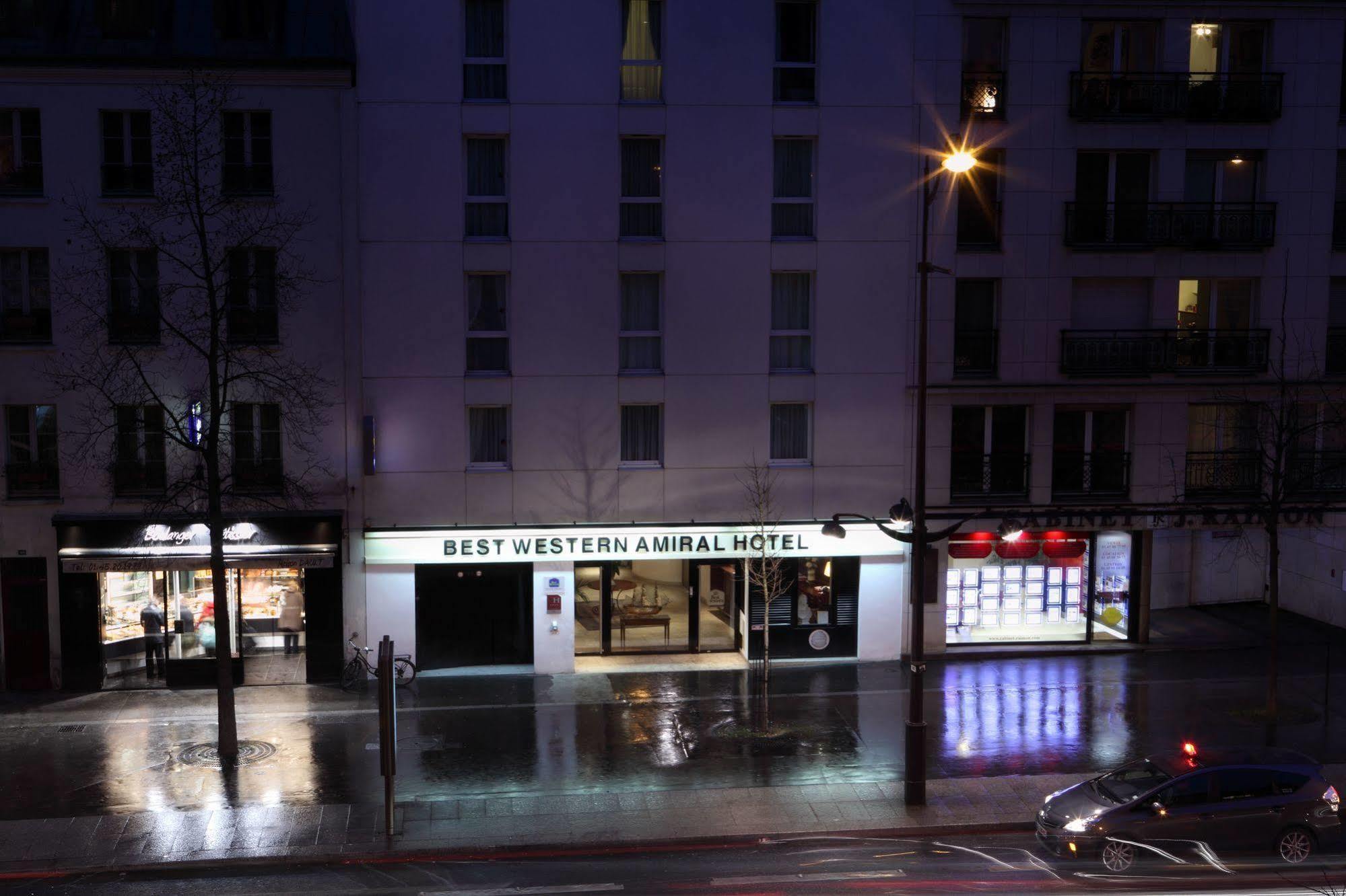 Best Western Amiral Hotel Paris Exterior foto